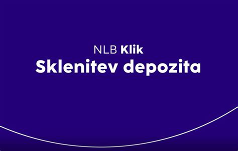 NLB Klik novosti.